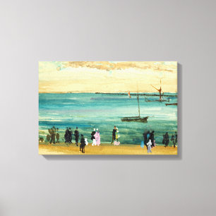 James McNeill Whistler Southend Pier Canvas Print