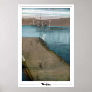 James McNeill Whistler Zedign Affiche d'art #251