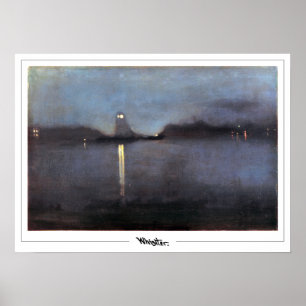 James McNeill Whistler Zedign Affiche d'art #36