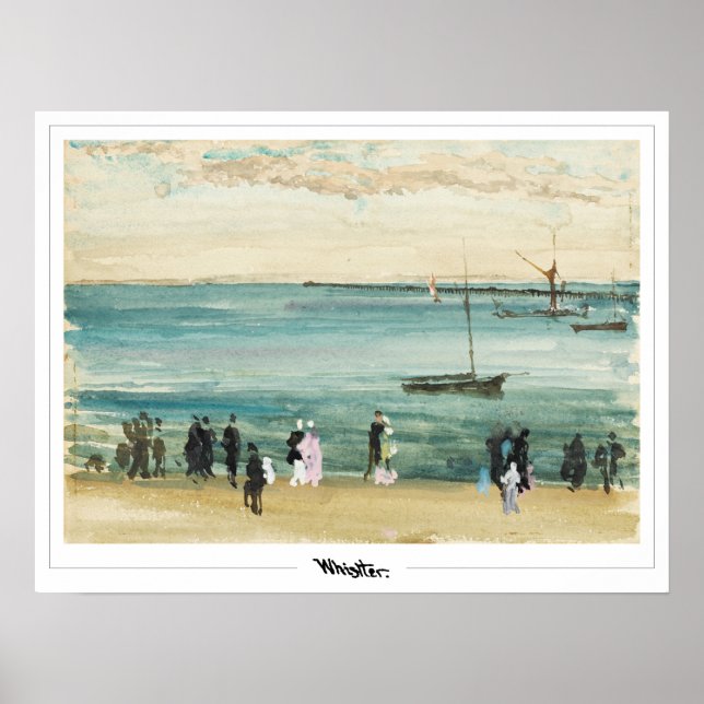 James McNeill Whistler Zedign Art Poster #10-2 (Front)