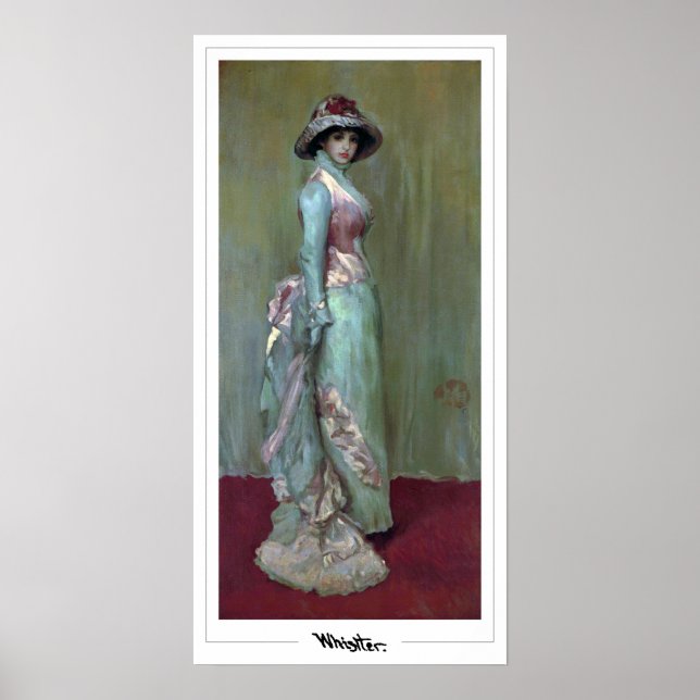 James McNeill Whistler Zedign Art Poster #137 (Front)