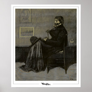 James McNeill Whistler Zedign Poster d'art #14-2