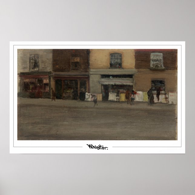 James McNeill Whistler Zedign Poster d'art #440-2 (Devant)