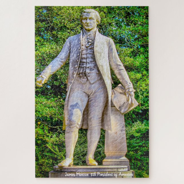 James Monroe 5th President of America. Jigsaw Puzzle (Vertical)
