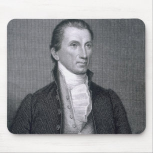 James Monroe, engraved by Asher Brown Durand (1796 Mouse Pad