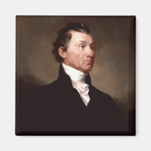 James Monroe Portrait, Early American President Magnet