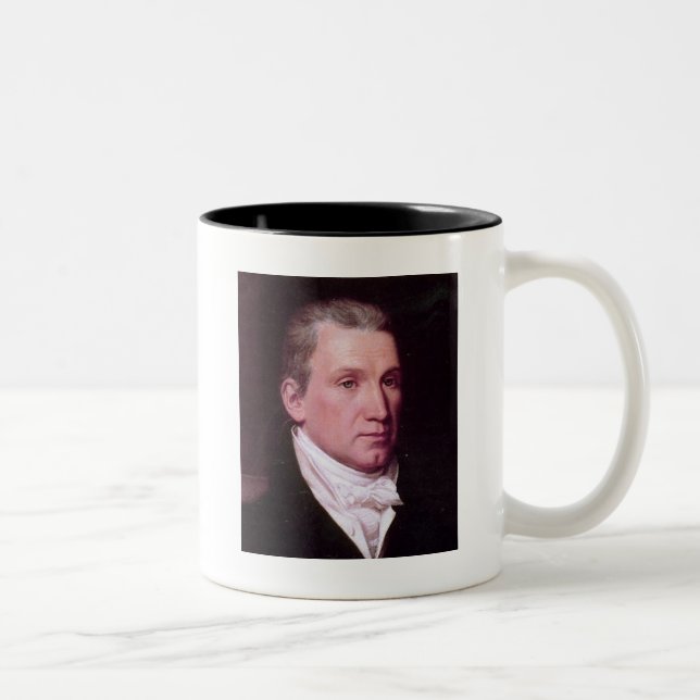 James Monroe Two-Tone Coffee Mug (Right)