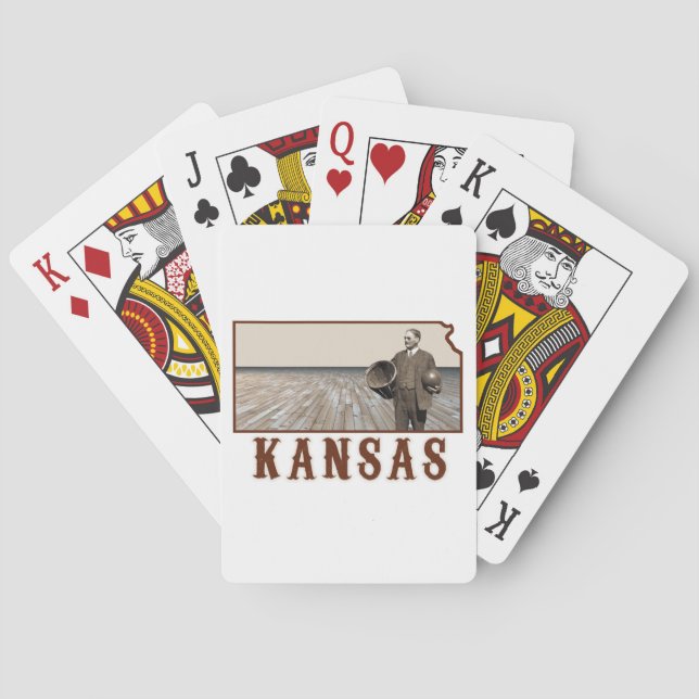 James Naismith Basketball Playing Cards (Back)