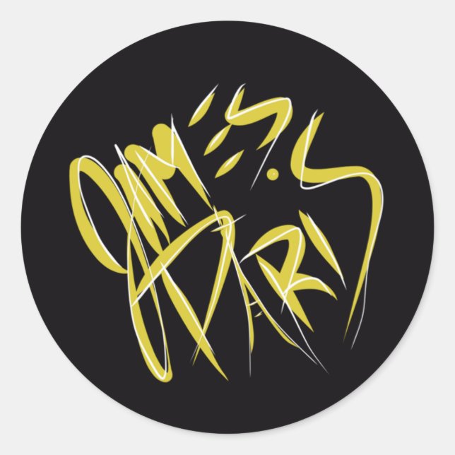 James Paris Sticker (Front)
