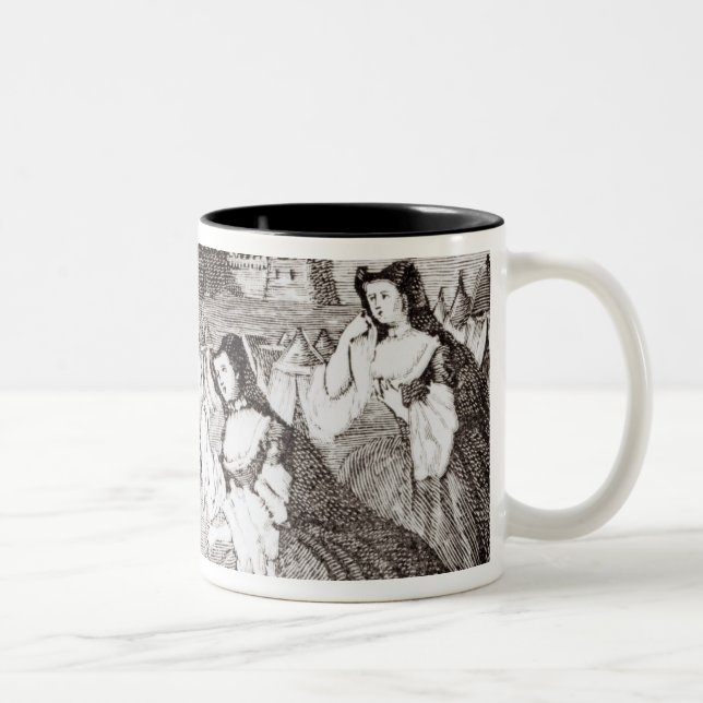 James Quin  as Coriolanus Two-Tone Coffee Mug (Right)