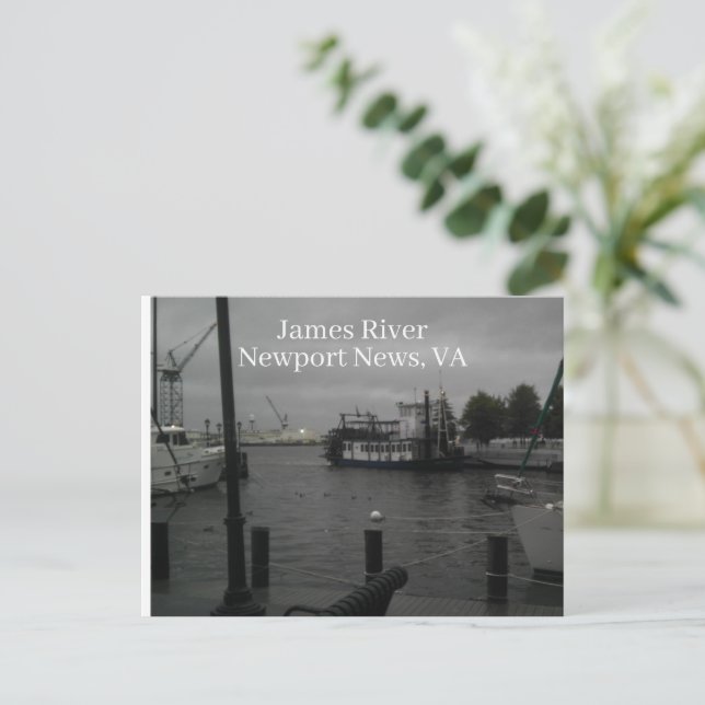 James River  Postcard (Standing Front)