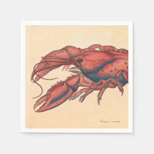 James Sowerby Serrated Lobster Napkin