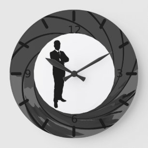 James Spy Large Clock