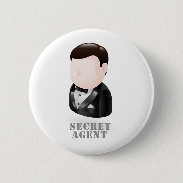 james   style character 2 inch round button (Front)