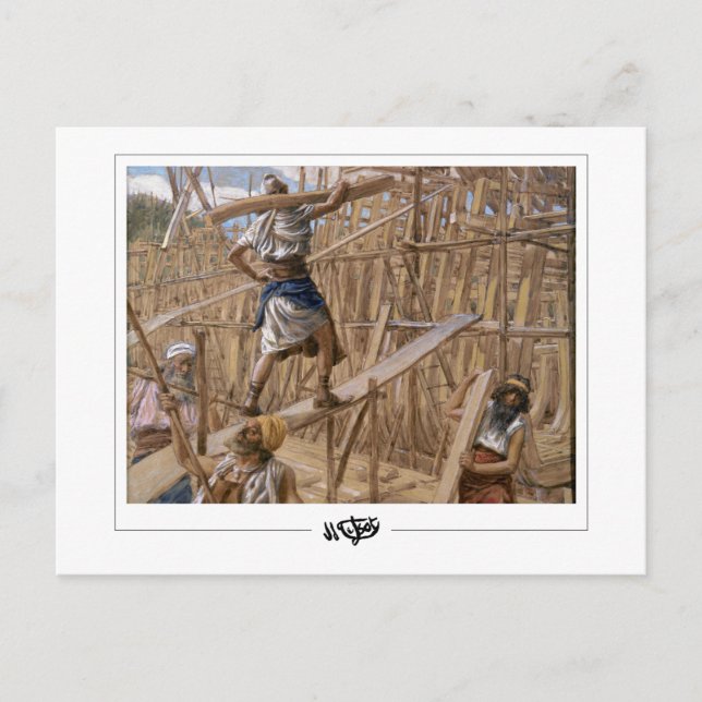 James Tissot #410 - Fine Art Postcard (Front)