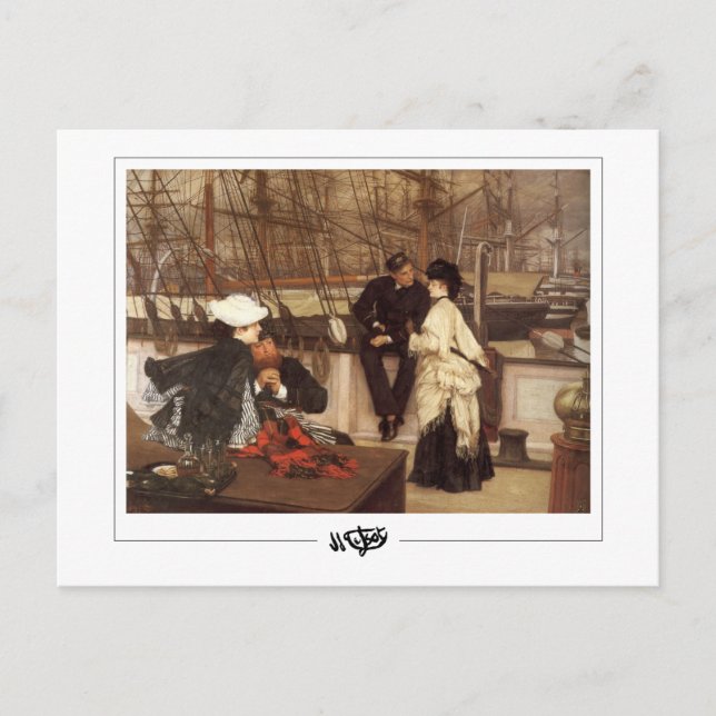 James Tissot #602 - Fine Art Postcard (Front)