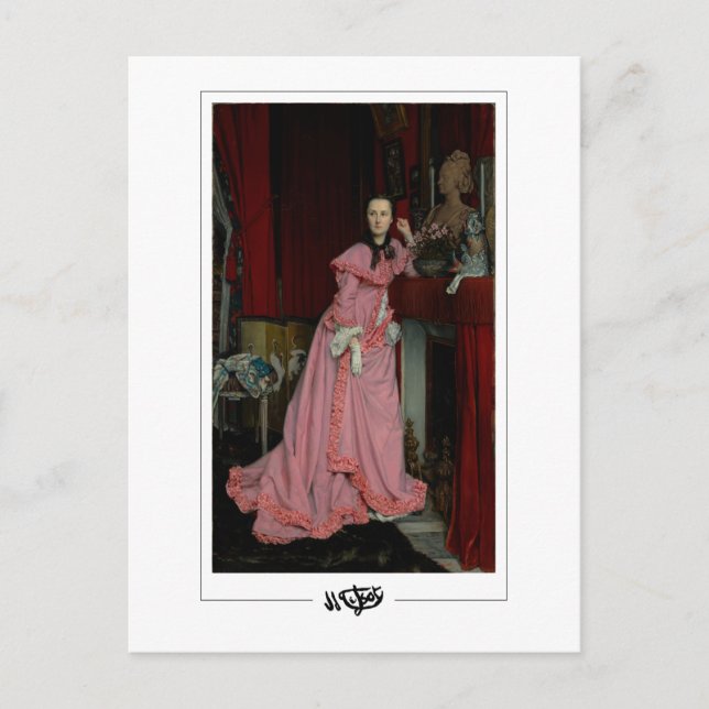James Tissot #717 - Fine Art Postcard (Front)