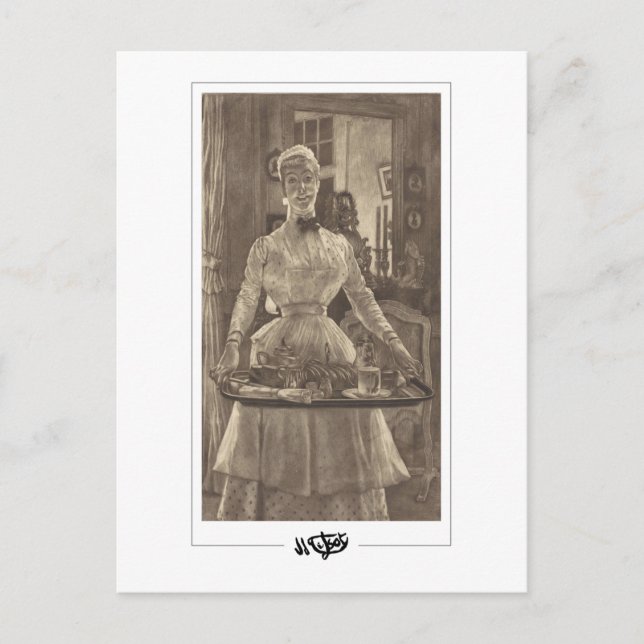James Tissot #918 - Fine Art Postcard (Front)