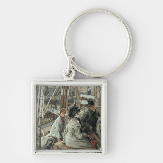 James Tissot | By Water, c.1881-2 Keychain (Front)