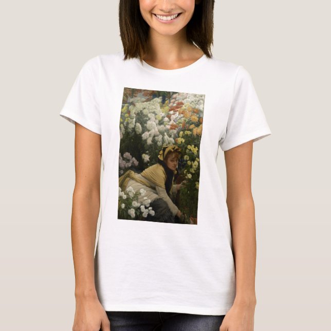 James Tissot Chrysanthemums T-Shirt (Front)