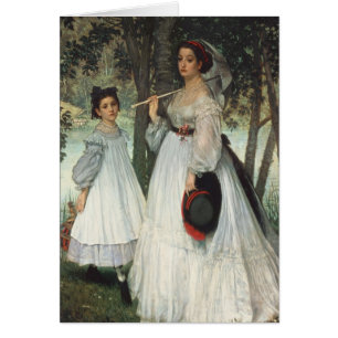 James Tissot les deux soeurs : Portrait, 1863