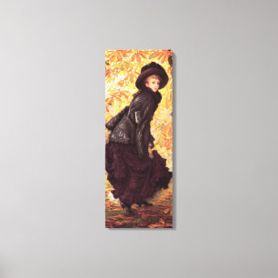 James Tissot October Canvas Print