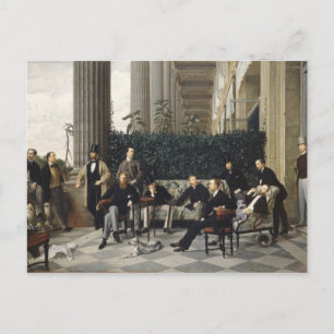 James Tissot Painting Postcard
