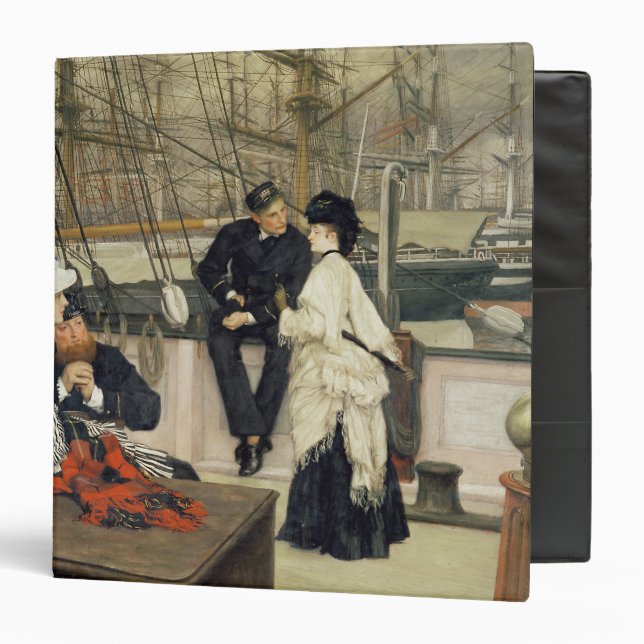 James Tissot | The Captain and the Mate, 1873 Binder (Front/Inside)
