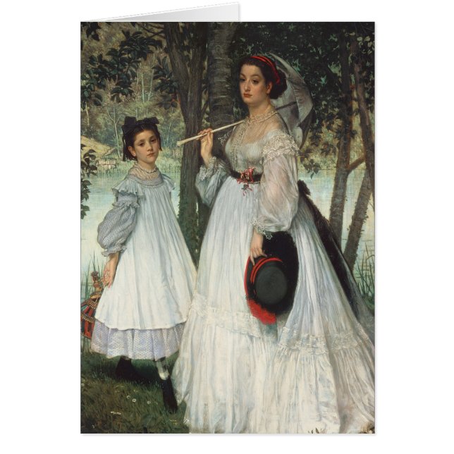 James Tissot | The Two Sisters: Portrait, 1863 (Front)