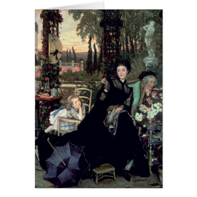 James Tissot | The Widow, 1868 (Front)