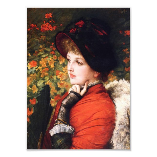 James Tissot Type of Beauty Print (Front)