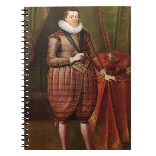 James VI of Scotland and I of England (1566-1625), Notebook (Front)