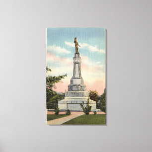 James W. Marshall Monument View # 1 Canvas Print