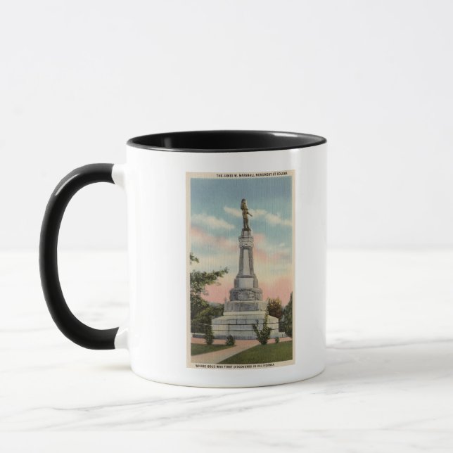 James W. Marshall Monument View # 1 Mug (Left)