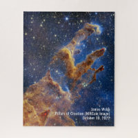 James Webb Pillars of Creation Nebula NIRCam Image