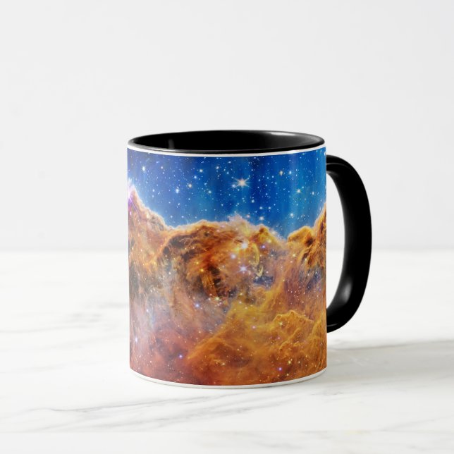 James Webb Space Telescope Carina Nebula Mug (Front Right)