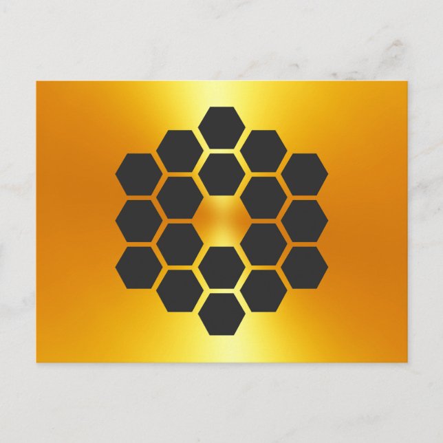 James Webb Space Telescope Design Postcard (Front)