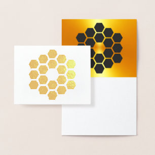 James Webb Space Telescope Gold  Foil Card