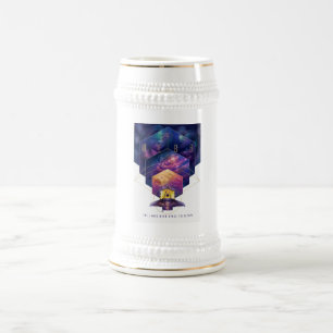 James Webb Space Telescope Illustration Art Beer Stein