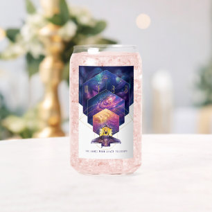 James Webb Space Telescope Illustration Art Can Glass