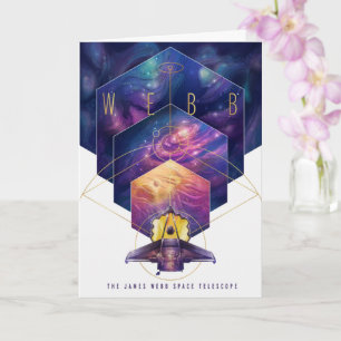 James Webb Space Telescope Illustration Art Card