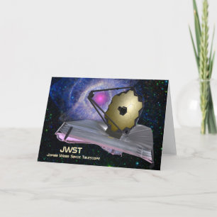 James Webb Space Telescope JWST Card