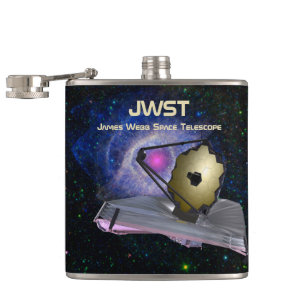 James Webb Space Telescope JWST Hip Flask