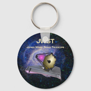 James Webb Space Telescope JWST Keychain
