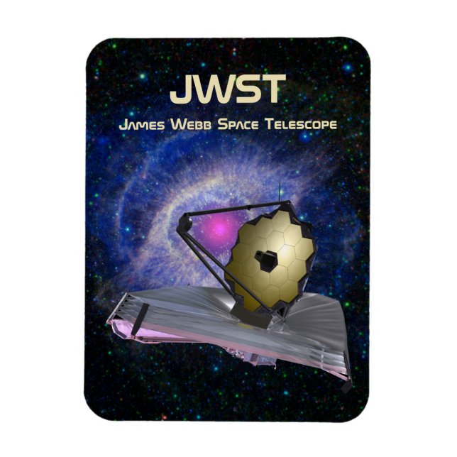 James Webb Space Telescope JWST Magnet (Vertical)