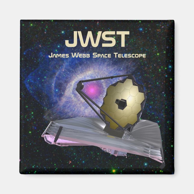 James Webb Space Telescope JWST Magnet (Front)