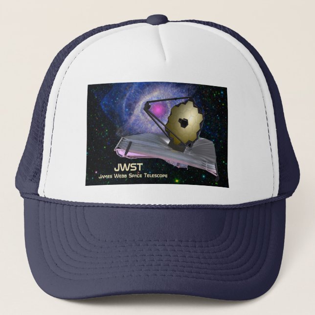 James Webb Space Telescope JWST Trucker Hat (Front)
