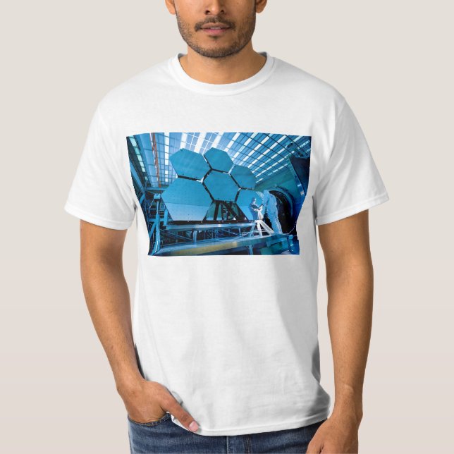 James Webb Space Telescope Mirror T-Shirt (Front)