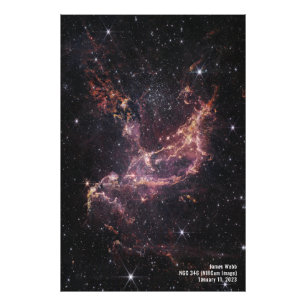 James Webb Space Telescope NGC 346 (NIRCam Image) Photo Print