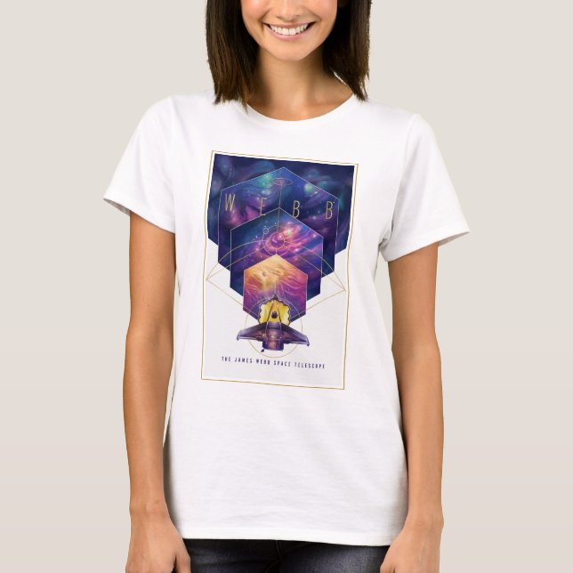James Webb Space Telescope Poster. T-Shirt (Front)